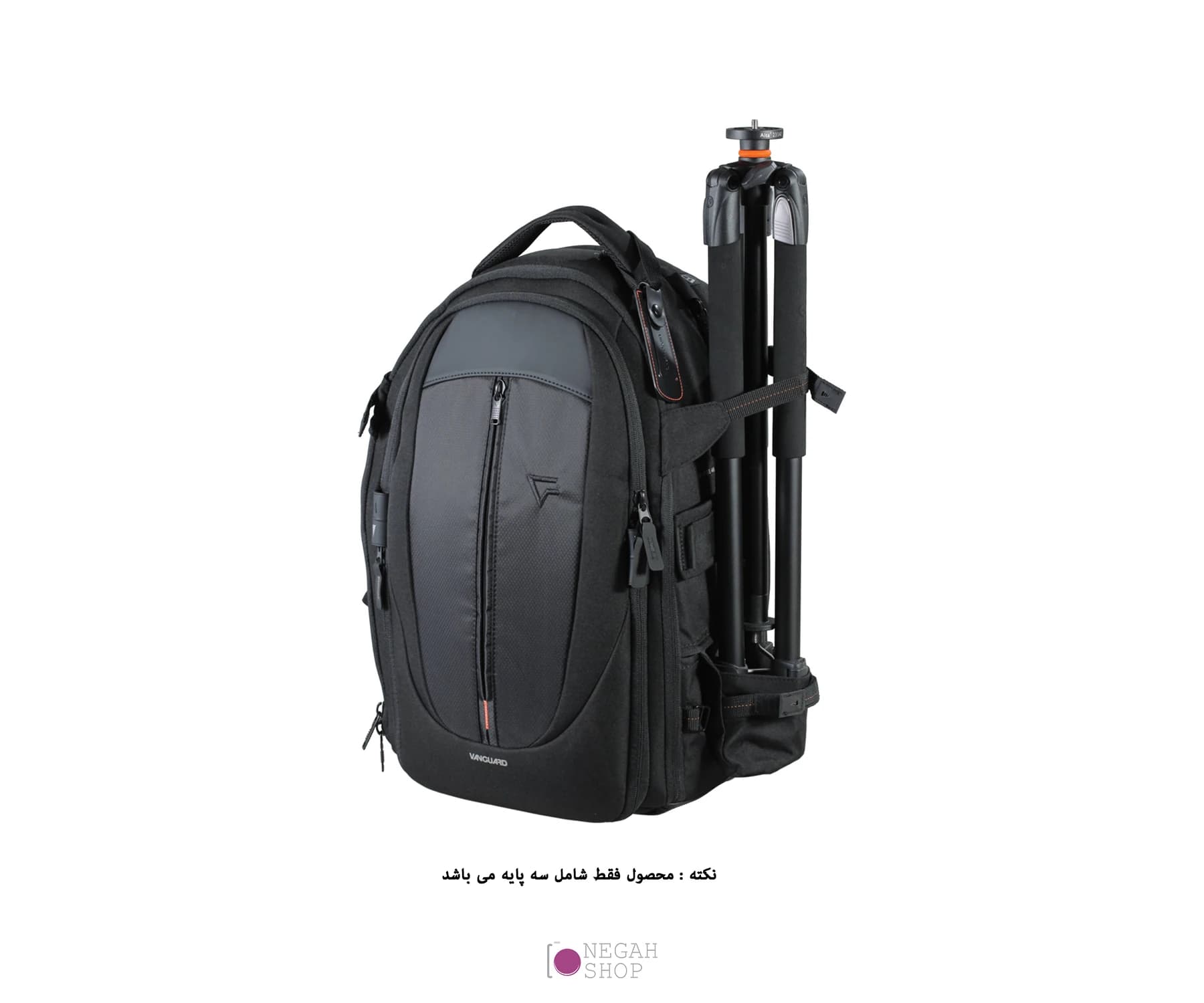 سه پایه عکاسی Vanguard ALTA+203AP بدون هد — تصویر ۵