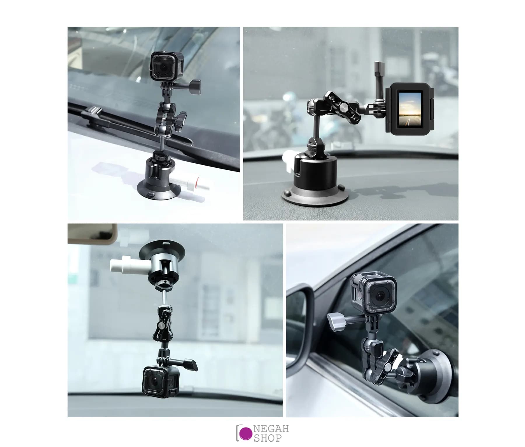 ساکشن دوربین ورزشی Puluz PU844B — تصویر ۲