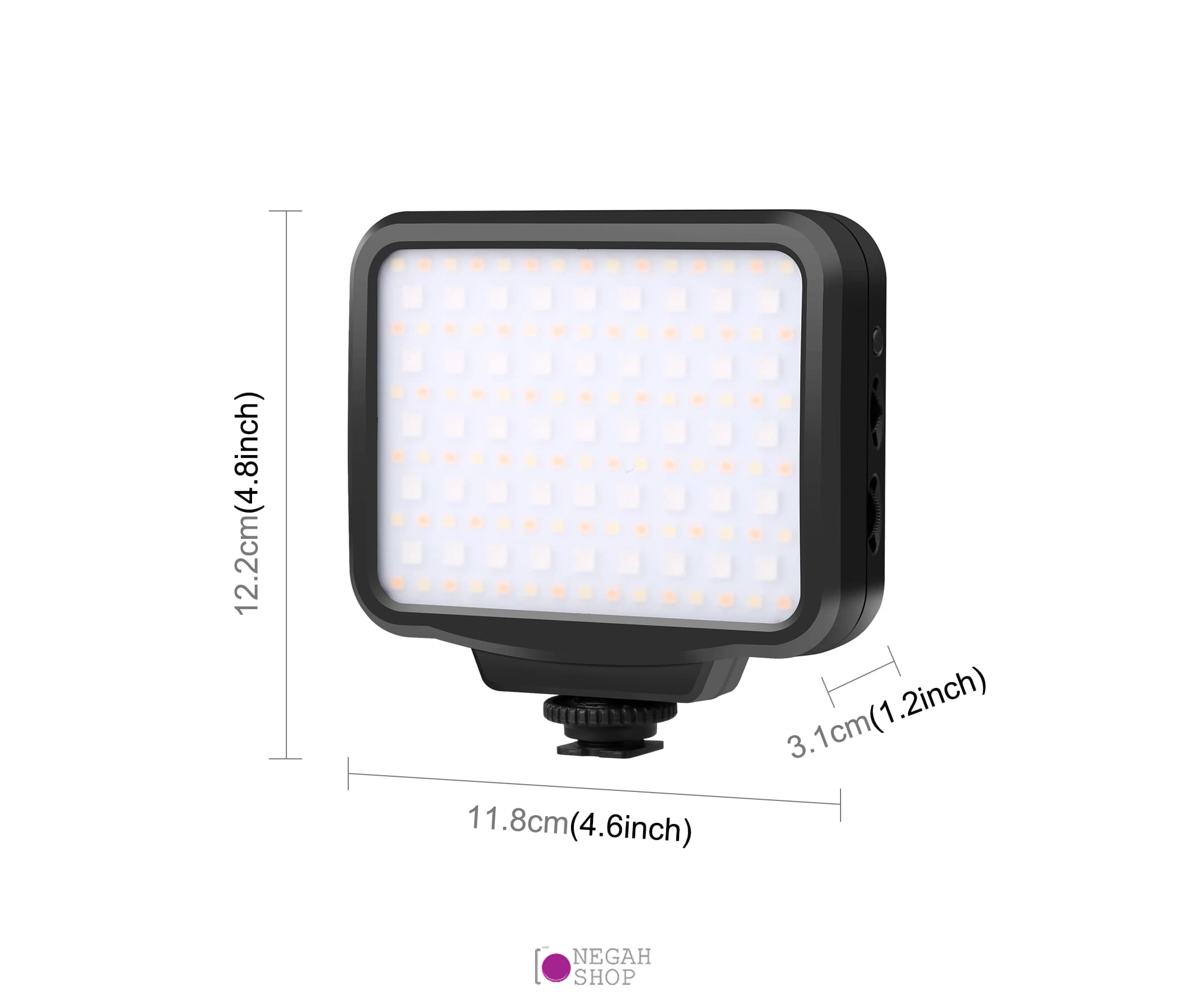 نور ثابت Puluz PU634 RGB LED — تصویر ۲
