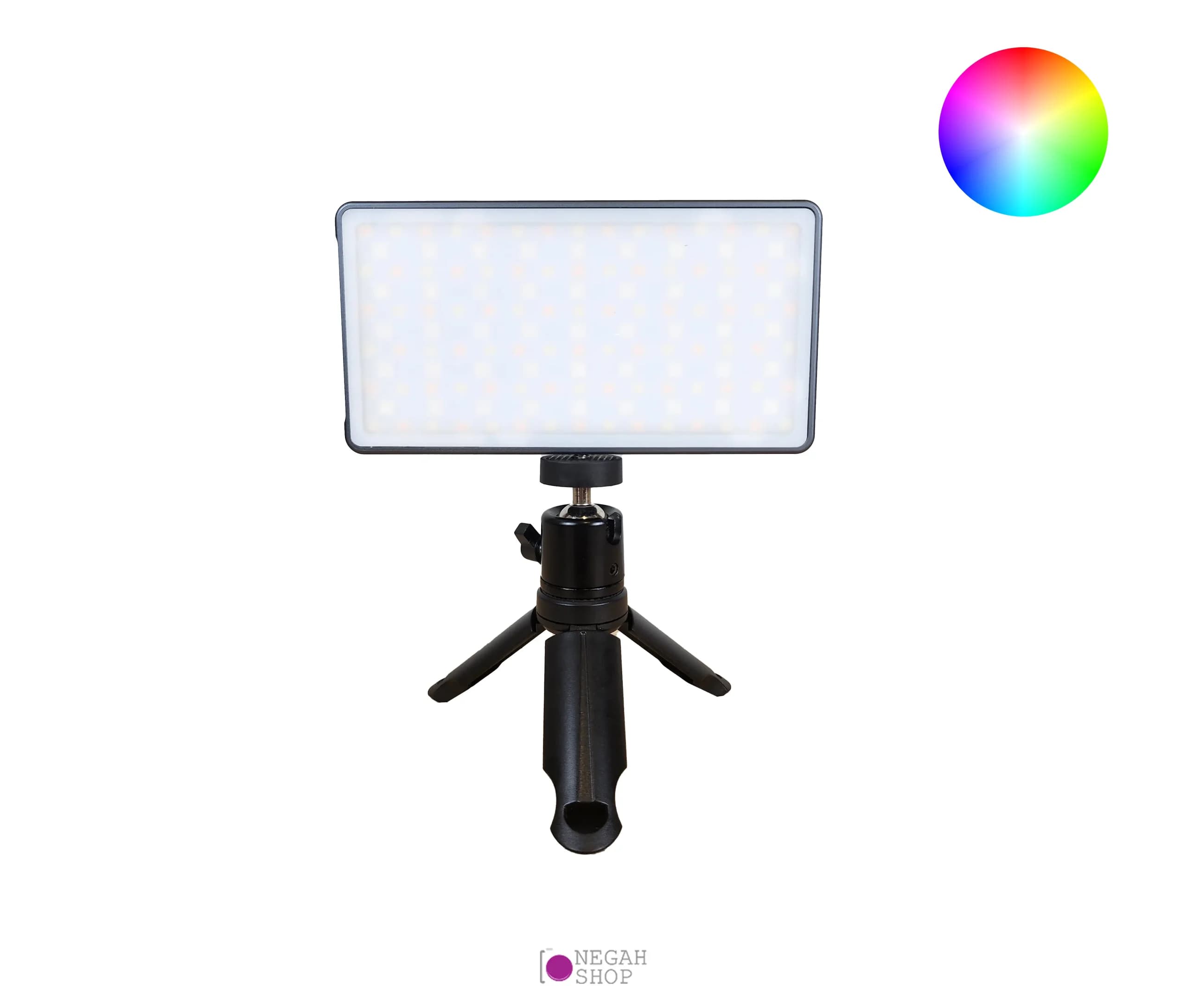 نور RGB قابل حمل هارمونی مدل Harmony LR135 RGB LED مناسب عکاسی و تولید محتوا