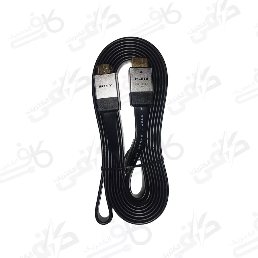 کابل HDMI سه متری – رابط HD فلت 3 متری SONY — تصویر ۲