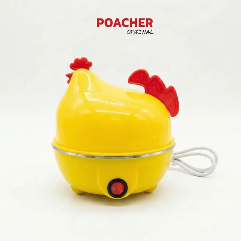 تخم‌مرغ پز برقی ۷ نفره فانتزی طرح مرغ Poacher