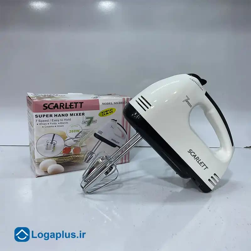 همزن برقی دستی 7 سرعته اسکارلت مدل HE-133 — تصویر ۳