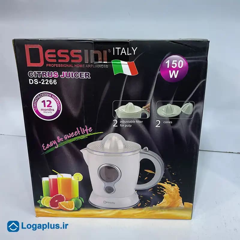 آب مرکباتگیر برقی دسینی مدل DS-2266 ظرفیت ۱.۲ لیتر ۱۵۰ وات — تصویر ۶