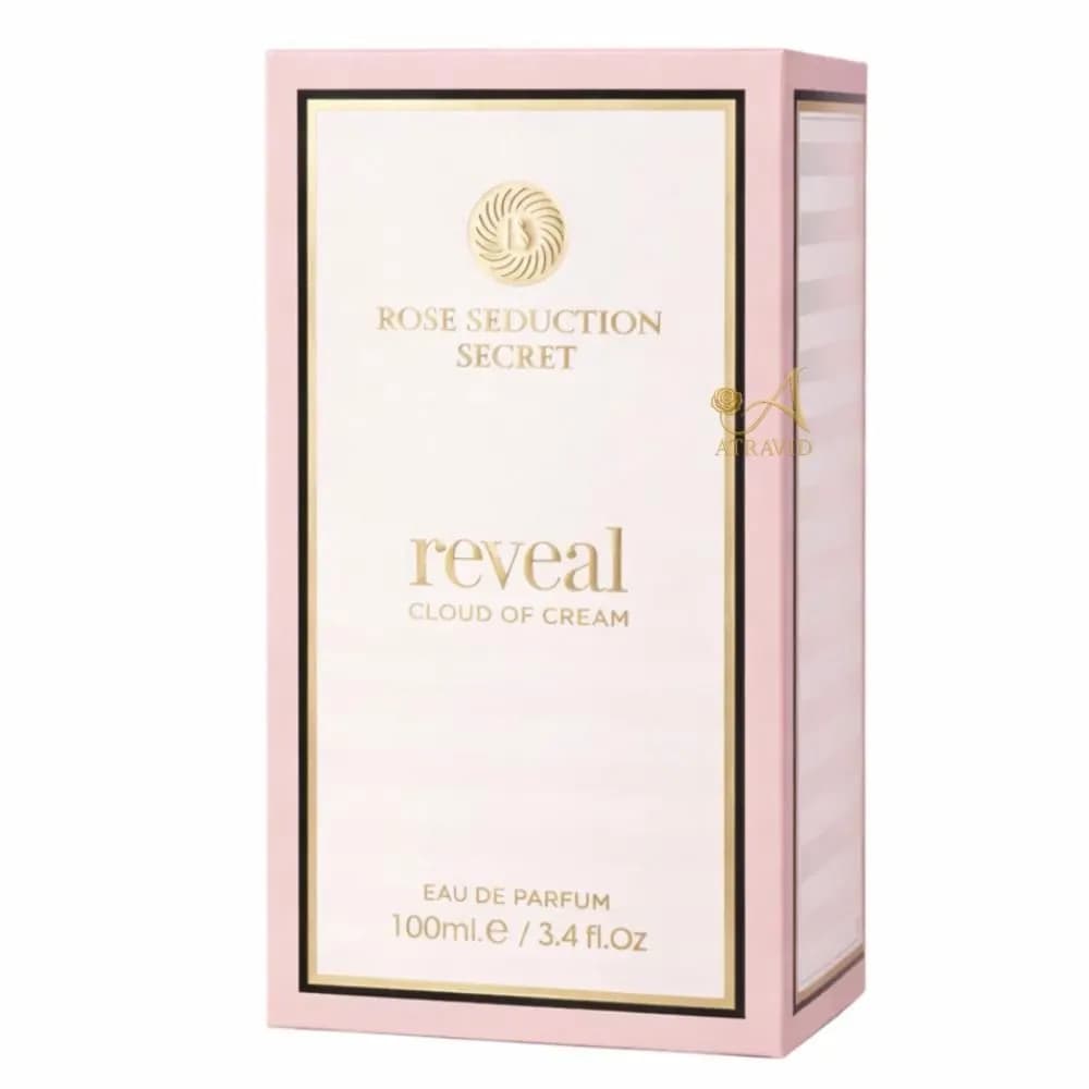 عطر زنانه فرگرنس ورد رز سداکشن سکرت ریوِیل کلود آف کرم 100 میل — تصویر ۴