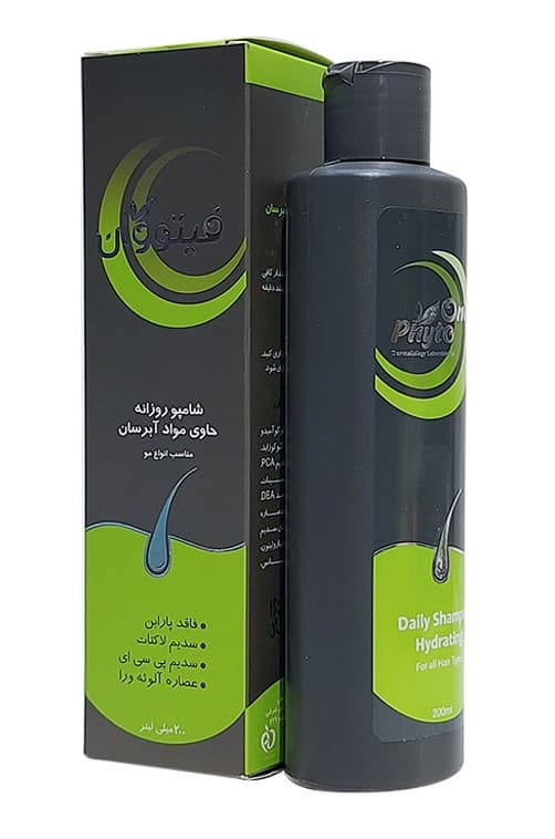 شامپو روزانه فیتووان حاوی مواد آبرسان 200 میل
