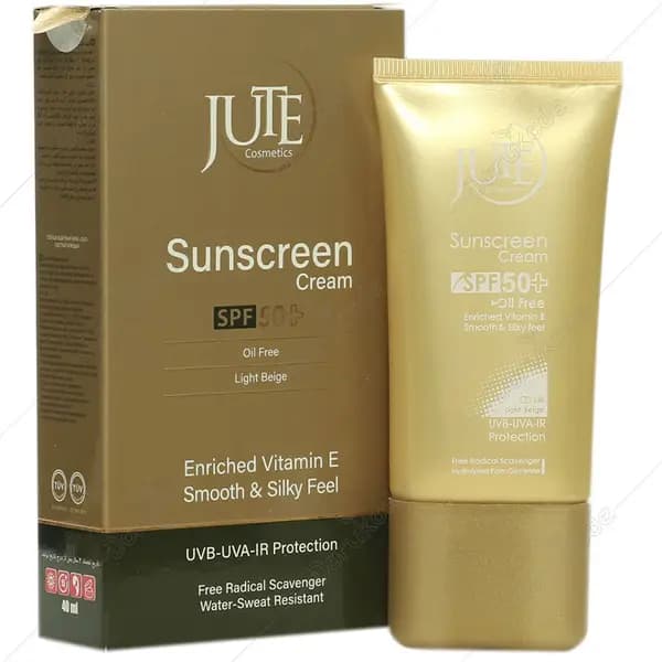 کرم ضدآفتاب ژوت SPF50 فاقد چربی (بژ روشن)
