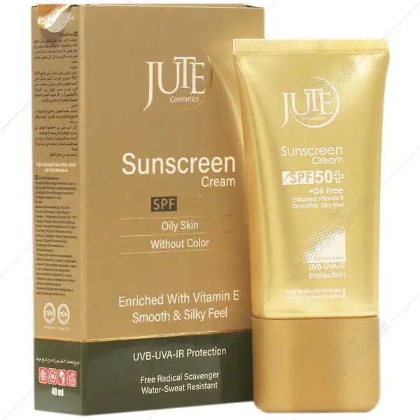کرم ضدآفتاب ژوت SPF50 فاقد چربی (بی رنگ)