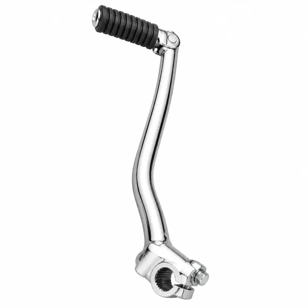 هندل موتور سیکلت تاشو خم‌دار برند اطلس (ATLAS MOTORCYCLE) – آبکاری کروم درجه یک
