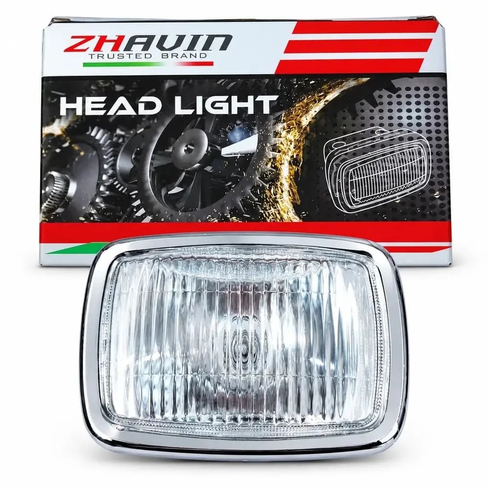 بلوری چراغ جلو موتور سیکلت طرح هوندا CDI برند ژاوین (ZHAVIN Head Light – درجه یک وارداتی)