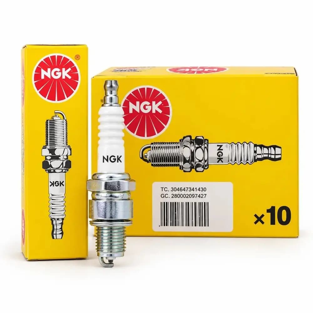 شمع موتور سیکلت NGK مدل B8HS-10 اصلی (معروف به شمع یاماهایی) – کیفیت عالی