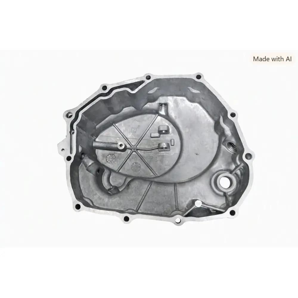 درب کلاچ موتور سیکلت طرح هندا ۱۲۵ / ۱۵۰ برند X3 (پوسته کلاچ نقره‌ای CDI / CG) — تصویر ۲
