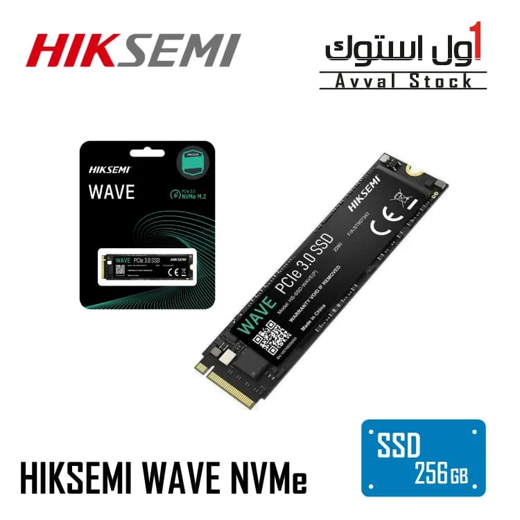 اس اس دی اینترنال NVMe M.2 هایکسمی مدل WAVE P ظرفیت 256 گیگابایت — تصویر ۳