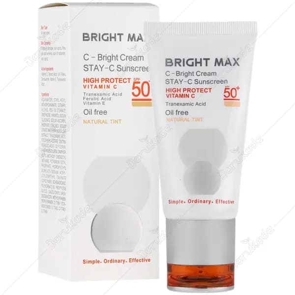 کرم ضد آفتاب سی برایت SPF50 برایت مکس