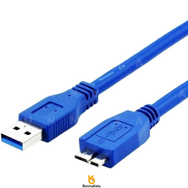 کابل هارد USB 3.0 به Micro USB-B کی نت مدل K-CUHD3006 طول 0.6 متر