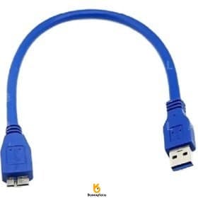 کابل هارد USB 3.0 به Micro USB-B کی نت مدل K-CUHD3006 طول 0.6 متر — تصویر ۳