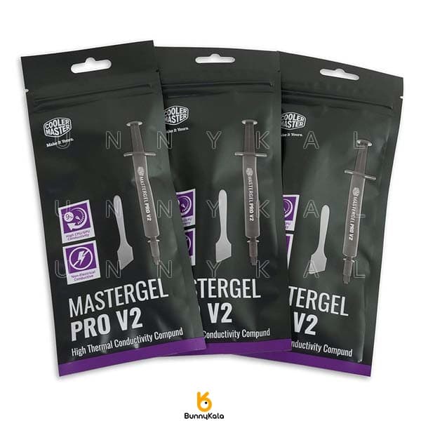 خمیر سیلیکون کولر مستر مدل MASTERGEL PRO V2 — تصویر ۲