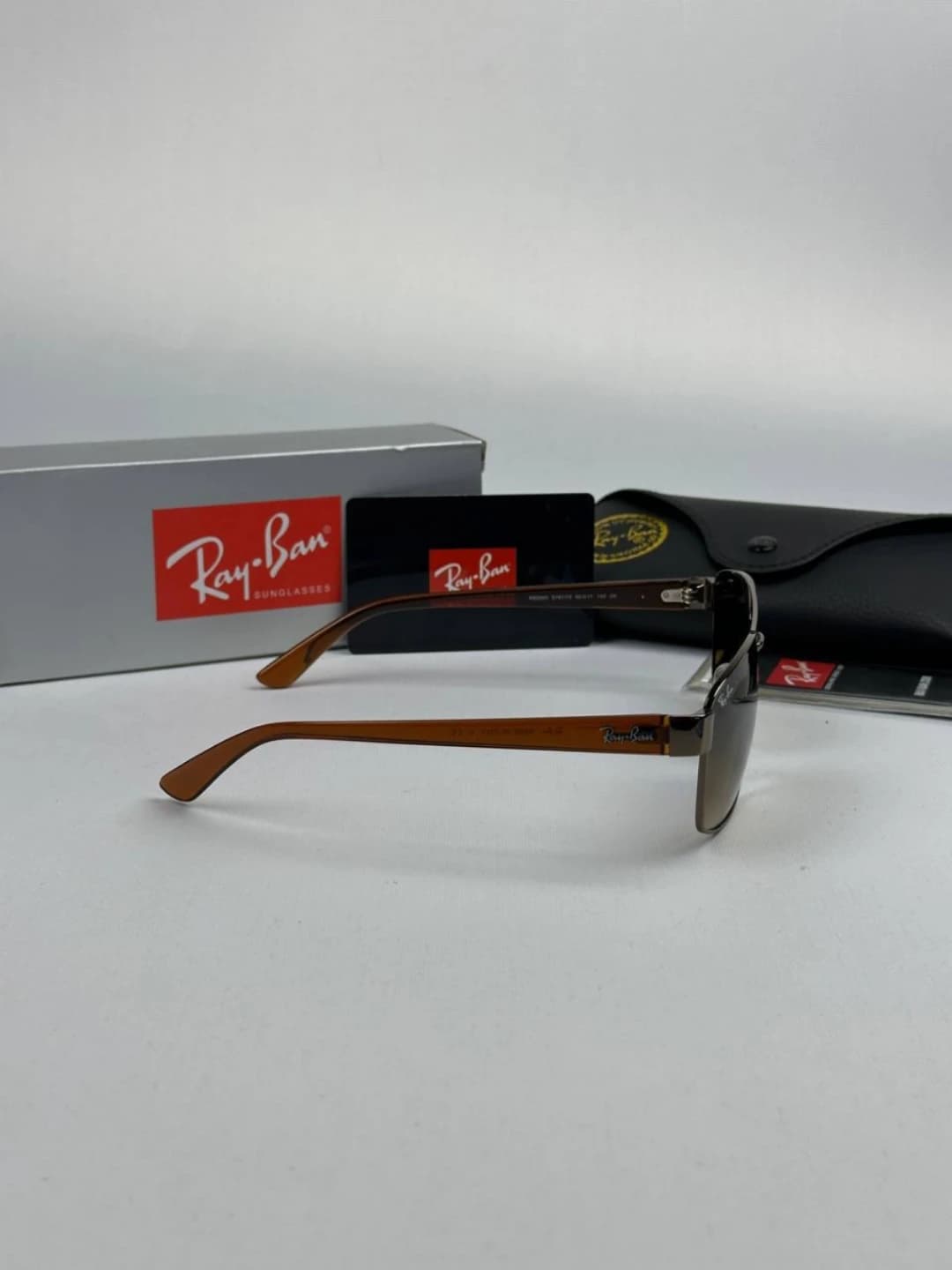 عینک ریبن قهوه ای هایلایتrayban rb-3663 — تصویر ۳