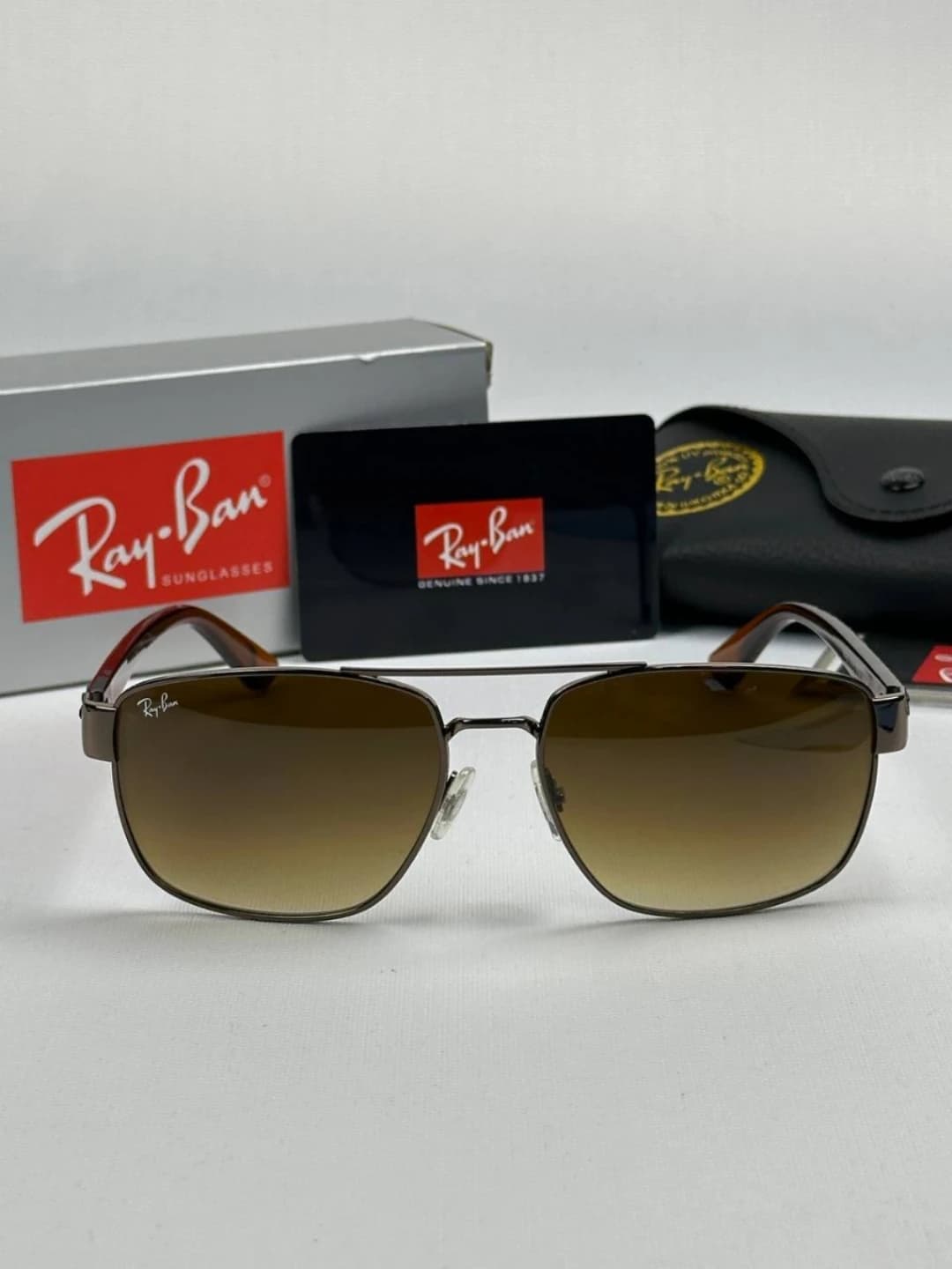 عینک ریبن قهوه ای هایلایتrayban rb-3663 — تصویر ۲