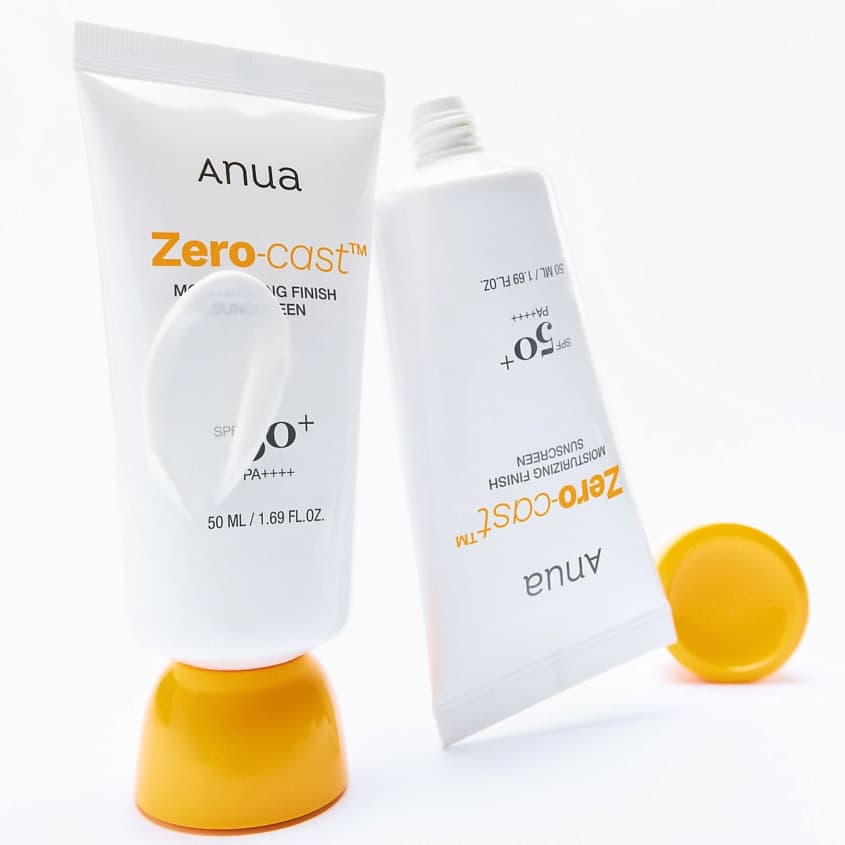 ضد آفتاب آبرسان زیرو کست آنوا SPF50 حجم ۵۰ میلی‌لیتر