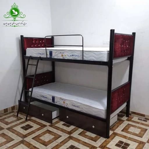 تخت خواب دو طبقه مدل لمسه مبلمان فرنا مدل 1145229