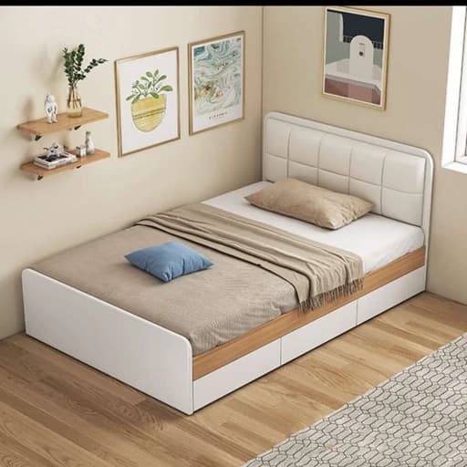 تخت خواب مینیمال F41 مبلمان فرنا مدل 1145227