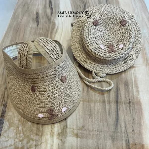 کلاه نقابدار و کیف حصیری خرگوش — تصویر ۳