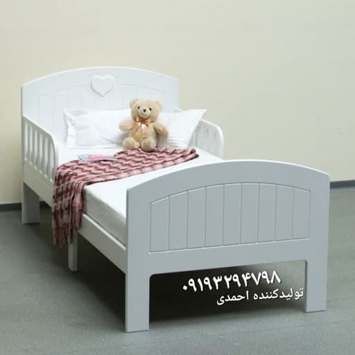 تخت خواب حفاظ دار نوجوان تک نفره مبلمان فرنا مدل 1145199