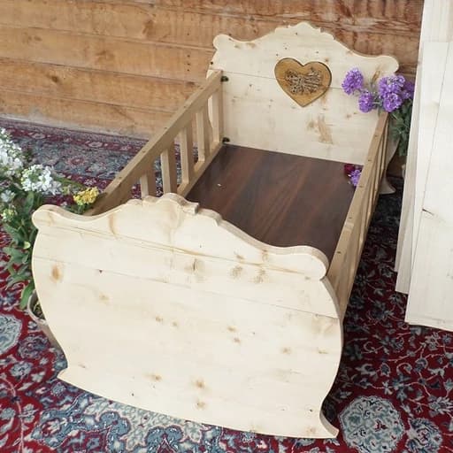 تخت نوزاد چوب نراد مبلمان فرنا مدل 1145123