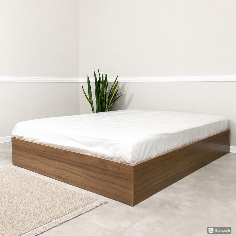 تختخواب دو نفره مدل Bed002 سایز 165 205 سانتیمتر مبلمان فرنا مدل 1145116 — تصویر ۳