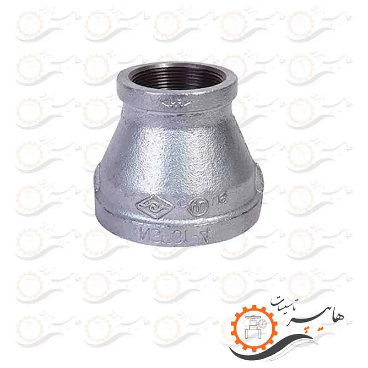 بوشن تبدیل گالوانیزه دنده ای مک
