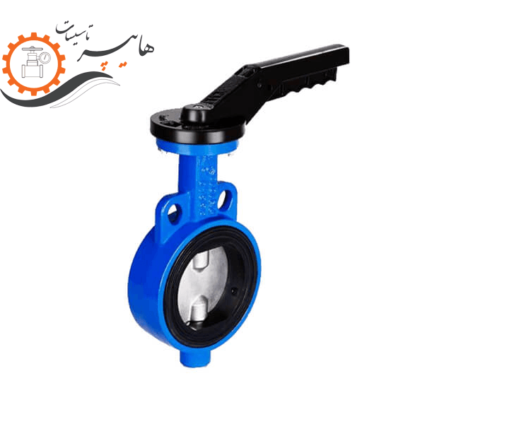 شیر پروانه ای ویفری اهرمی فاراب سایز 5 اینچ BVW16-5