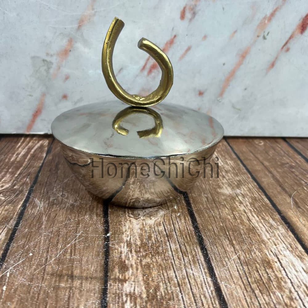 قندان پیچ نقره ، طلایی