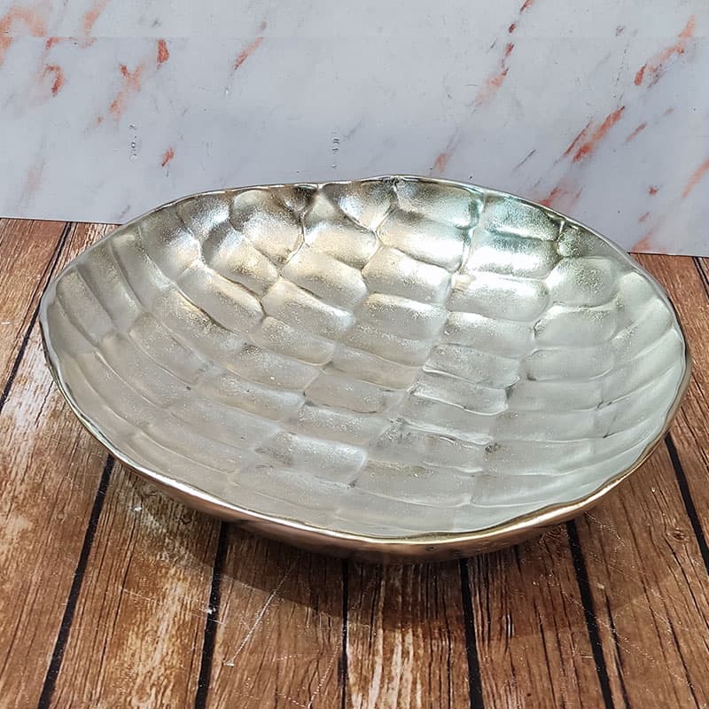 میوه خوری کندویی مربع بزرگ نقره ای — تصویر ۲