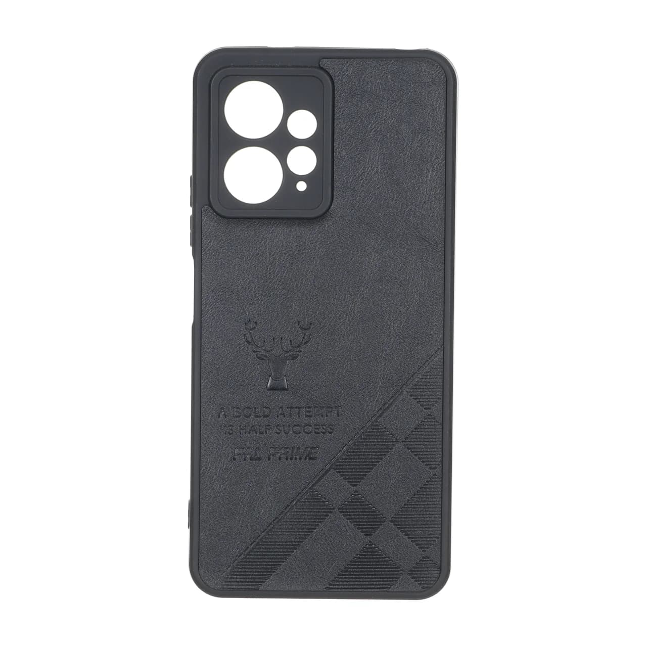 قاب طرح چرم گوزنی Pal Prime مدل Xiaomi Redmi Note 12 4G – مشکی