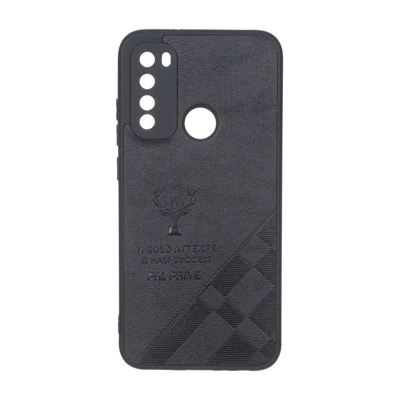قاب طرح چرم گوزنی Pal Prime مدل Xiaomi Redmi Note 8 – مشکی