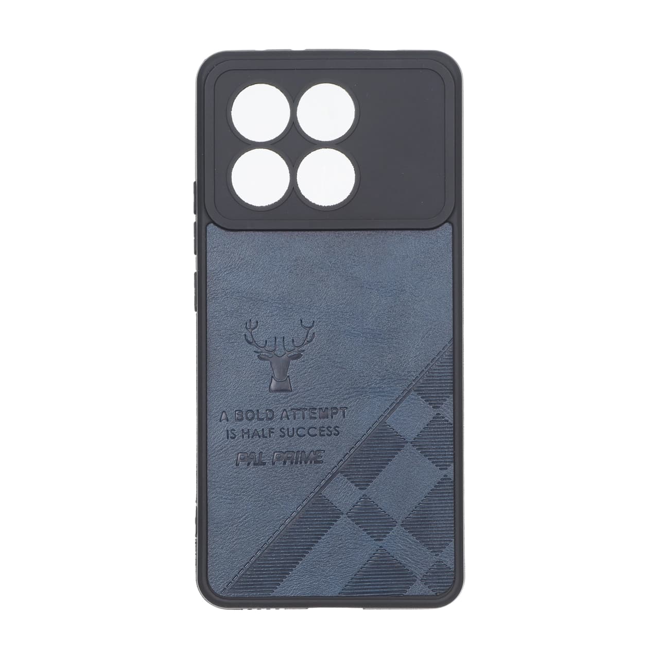 قاب طرح چرم گوزنی Pal Prime مدل Xiaomi Poco X6 Pro 5G / Redmi K70E – سرمه ای