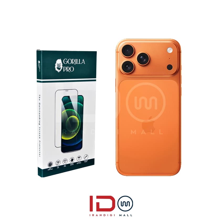 گلس و محافظ هیدروژلی (شفاف) بدنه گوشی اپل مدل iPhone 17 Pro
