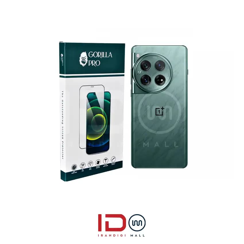 گلس و محافظ هیدروژلی (شفاف) بدنه گوشی وان پلاس مدل OnePlus 12R
