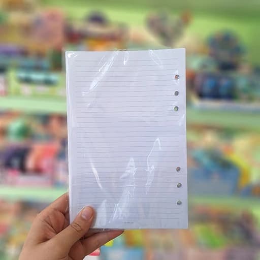 یدک کلاسور شفاف ۶ حلقه