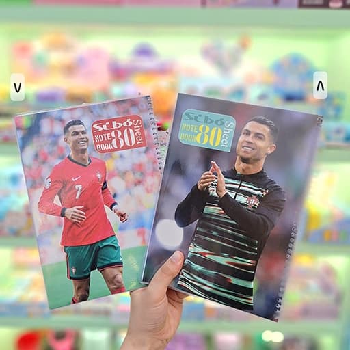 دفتر 80 برگ فوتبالی پسرانه