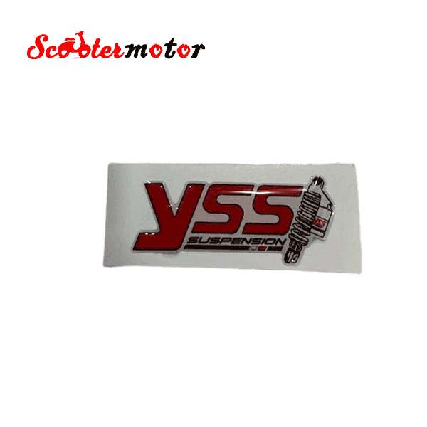 برچسب تزیینی ژله ای yssسفید
