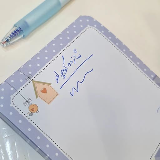 خودکار(روان نویس) آبی ابری کیوت — تصویر ۳