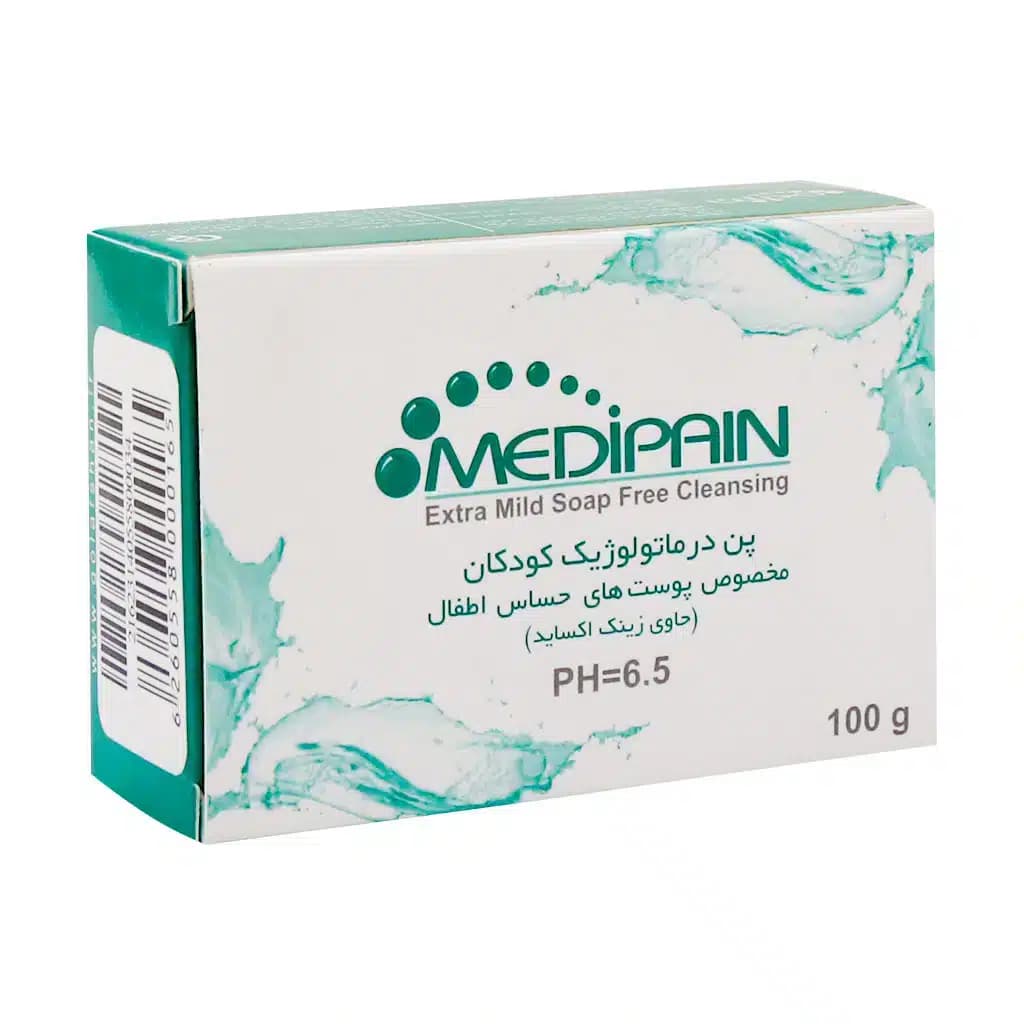 پن درماتولوژیک کودکان مدیپن پوست حساس 100 گرم