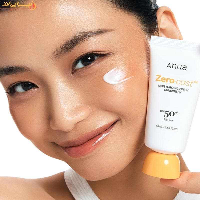 ضد آفتاب آبرسان زیرو کست آنوا SPF50 حجم ۵۰ میل