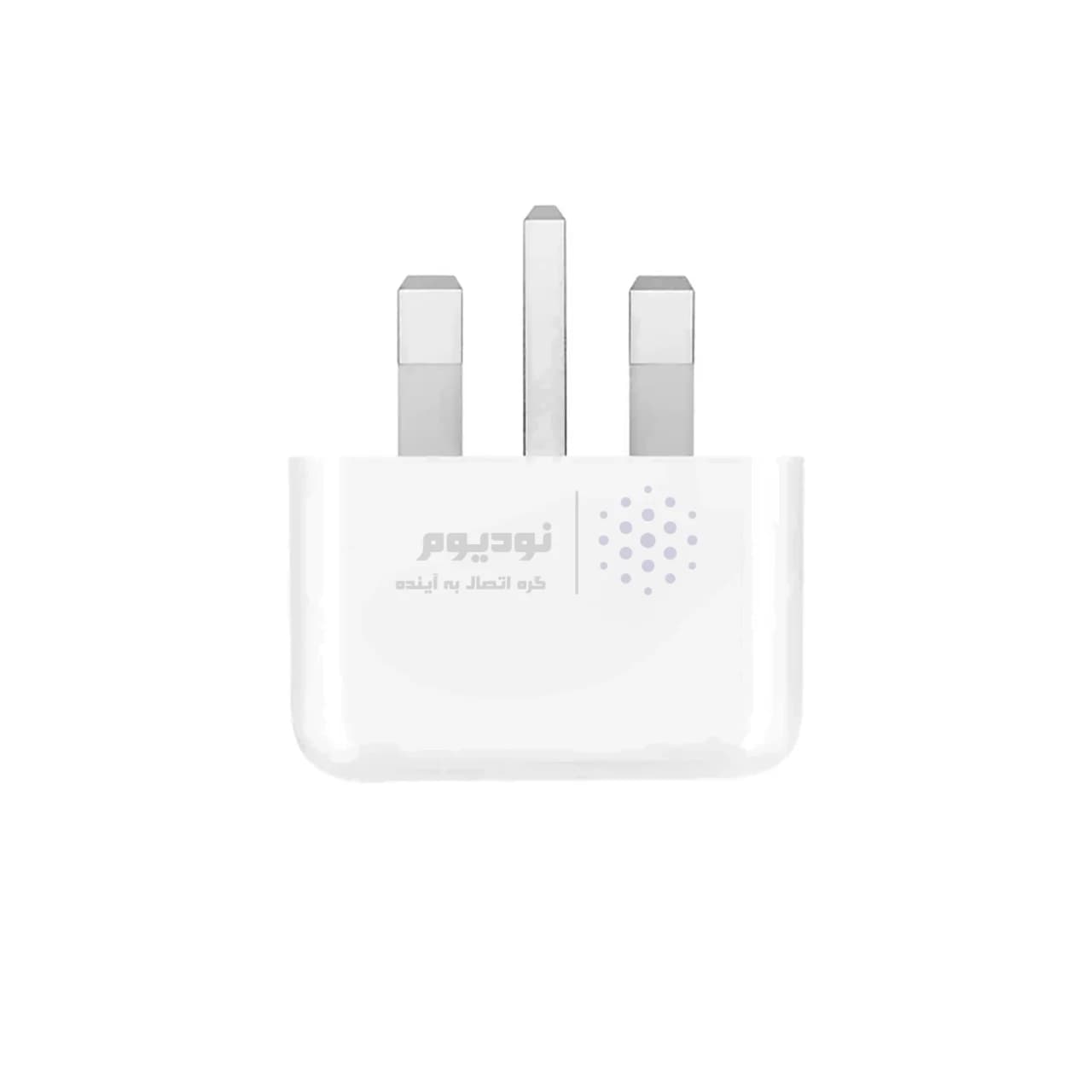 شارژر دیواری سه پین Apple مدل MGTV4ZE/A A3353 40W With 60W Max – سفید – BSA — تصویر ۲