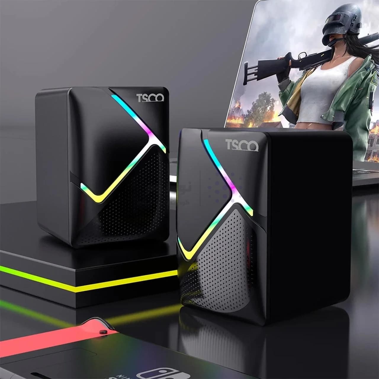 اسپیکر رومیزی TSCO مدل TS2050 – مشکی — تصویر ۶