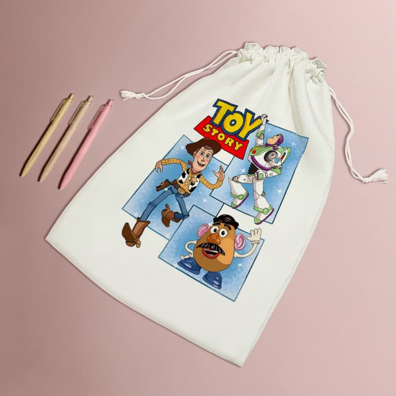 کیف لوازم آرایش دخترانه خندالو مدل داستان اسباب بازی ها (Toy Story) کد H2296 — تصویر ۸
