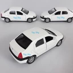 اسباب بازی – ماکت ماشین – رنو ال 90 – Renault L90 – فلزی – عقبکش – دربهای جلو بازشو – رنگ سفید — تصویر ۳