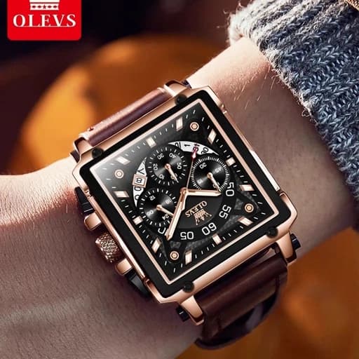ساعت مچی مردانه برند الوز OLEVS 9919 — تصویر ۳